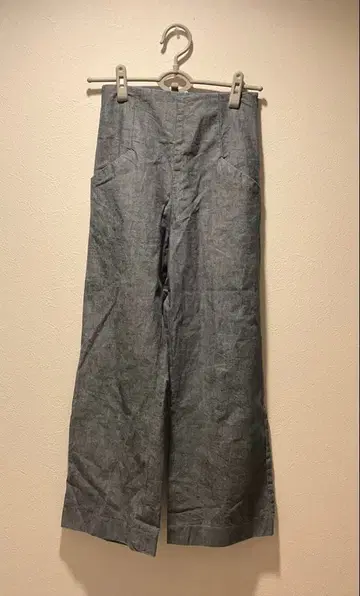 MYSELF ABAHOUSE 데님 청바지 와이드 데님 그레이