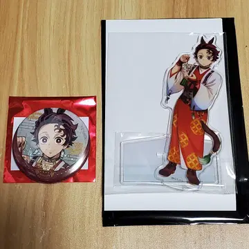 귀멸의 칼날 말띠 아크릴 스탠드 캔뱃지 탄지로