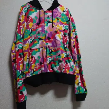 모모쿠로 모자파 (모자이크 패턴 후드티) 박스 최애 컬러 (일반 사이즈)