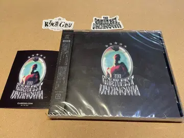 kingGnu 미개봉 GREATEST UNKNOWN CD 스티커 포함