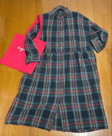 서울베리 체크 무늬 원피스 M 사이즈