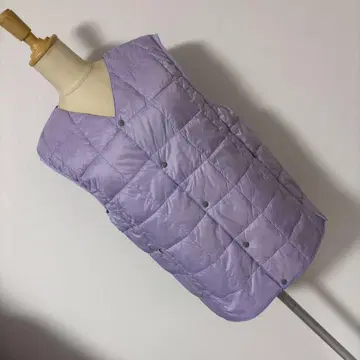 [ 새상품 택 포함 ] TAION 베이직 V넥 버튼 이너 다운 베스트