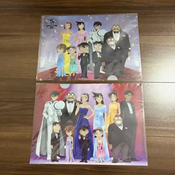 미개봉 코난 콘서트 20주년 기념 클리어 파일 세트 명탐정 코난