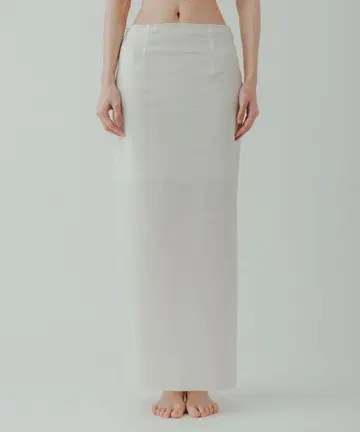 [ yo BIOTOP ] sheer tight skirt