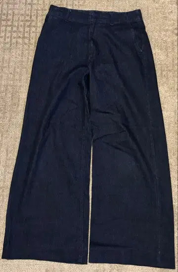 Uniqlo 와이드 트라우저 청바지 XL 사이즈