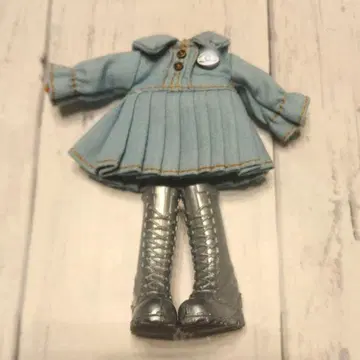 첼시 인형 옷 갈아입기 의류 데님 원피스