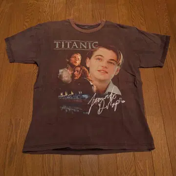 00s vintege TITANIC 타이타닉 무비 TEE