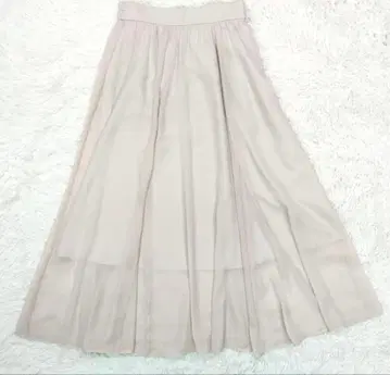 snidel 롱 플레어 스커트 샤샤 스커트