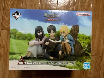 진격의 거인 땅울림 A상 엘렌&미카사&아르민 피규어 미개봉품