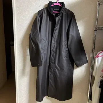 [ 새상품 ] UNIQLO U 코팅 롱 코트 M 사이즈 다크 브라운