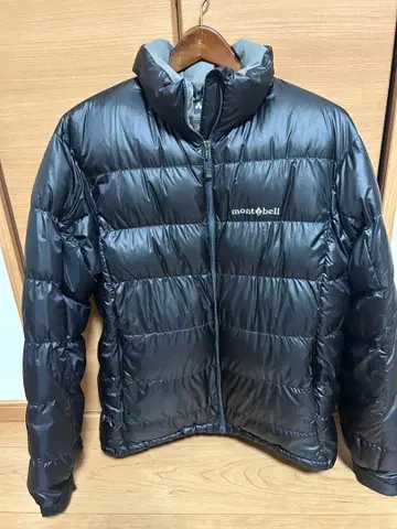 몽벨 알파인 다운 자켓 L 사이즈 단종 블랙 2025년 구매 새상품급