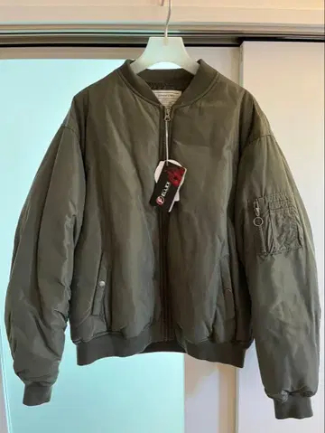 SONNY LABEL MA-1 플라이트 자켓 올리브 그린