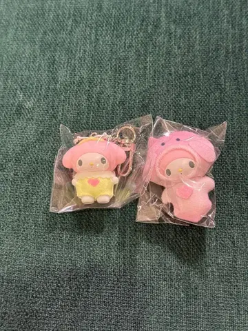 산리오 캐릭터즈 시크릿 키링 치비토모 마이멜로디 세트