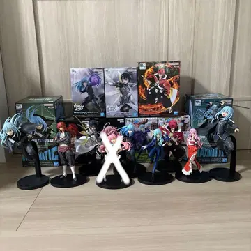 이세계 전생 애니메이션 피규어 세트 8체