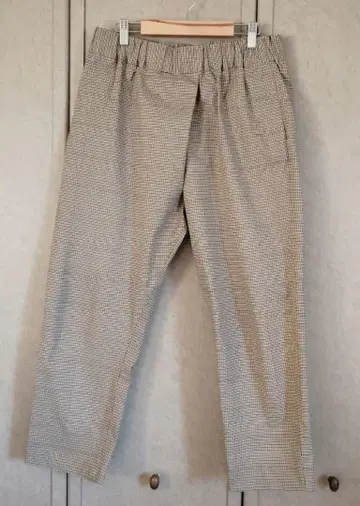 TRAVAIL MANUEL 체크 노옴 팬츠