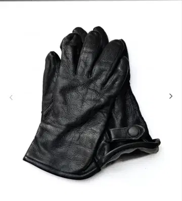 80s German Army Leather Gloves 실물