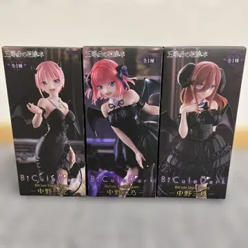 5등분의 신부 BiCute Dark 나카노 미쿠 니노 이치카 3체 세트