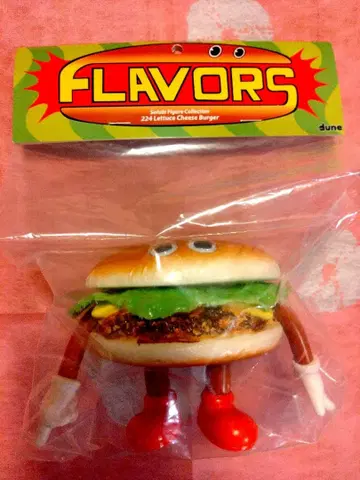 플레이버즈 224 레터스 치즈 버거