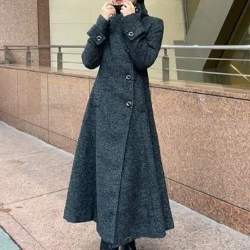 rienda 리엔다 오버넥 신데렐라 라인 코트 Multi