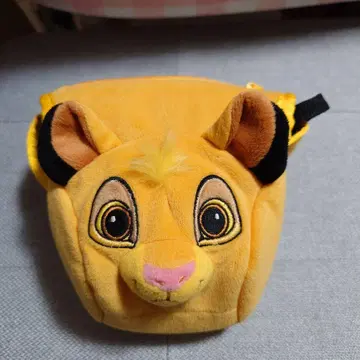 디즈니 스토어 라이온킹 심바 봉제 인형 카메라 케이스