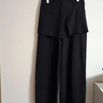 [ 새상품급 ] 니트 스커트 레이어드 팬츠