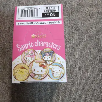 SANRIO 캐릭터 금 배치