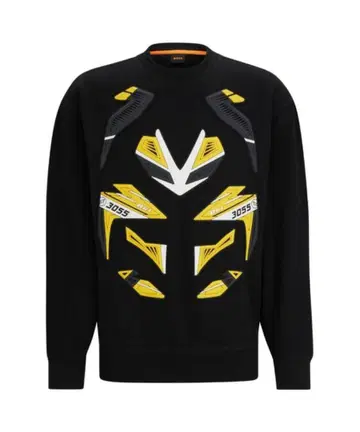 BOSS 보스 레이싱 스타일 아트 워크 맨투맨 트레이닝복 새상품 M