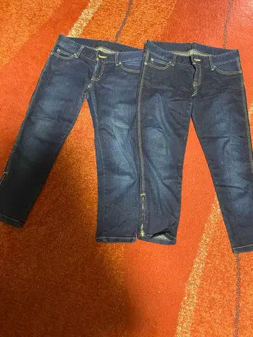 moussy 스키니 데님 다크 블루