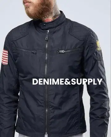 DENIME&SUPPLY 라이더 자켓 랄프 로렌