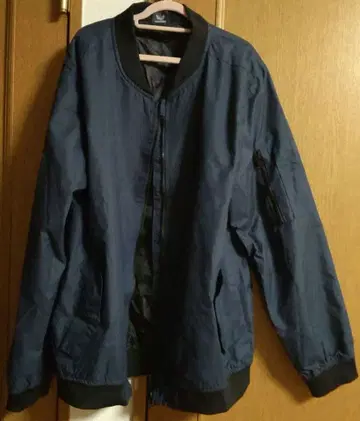 남성용 MA-1 블루 일본 사이즈 XL