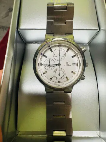 CITIZEN XC 크로노그래프 손목시계