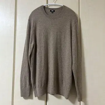 UNIQLO 베이지 니트 스웨터 XL