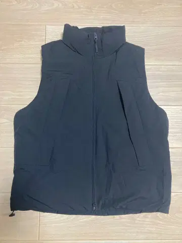 지유 히트 패디드 베스트 다운 베스트