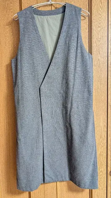 나카가와 마사시치 상점 다크 그레이 베스트 원피스 베스트