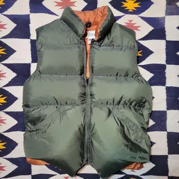 Crescent DownWorks 다운 베스트 올리브 그린/오렌지