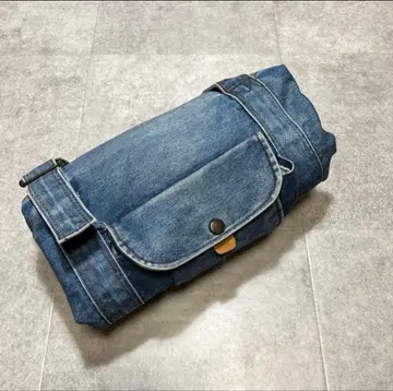 빈티지 데님 보스턴 백 빅 사이즈 대용량 분위기 발군