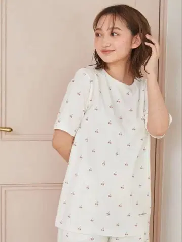 새상품 젤라또피케 체리 패턴 T셔츠