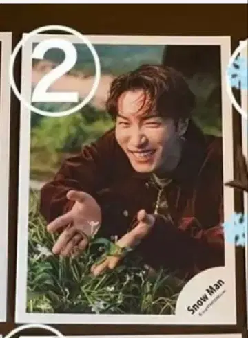 Snow Man 공식 사진 14장 세트