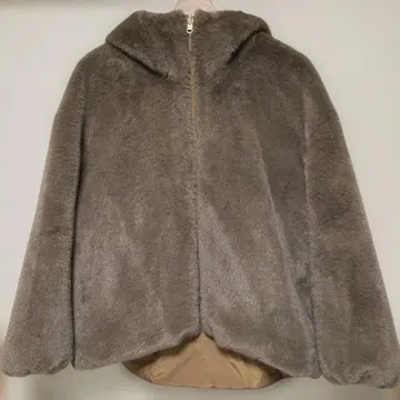 슈가 로즈 퀼팅 퍼 리버서블 블루종 liren