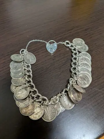 앤티크 코인 팔찌