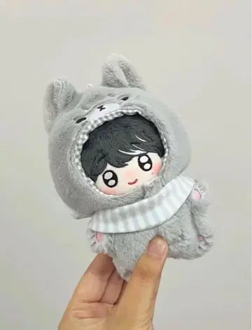 인형 옷 10~12cm 늑대 머플러 이츠누이