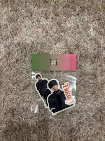 INI POPUP 오자키 타쿠미 스티커 세트