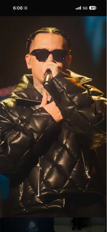 [yzerr 착용] BREATH BADHOP 퀼팅 다운 자켓