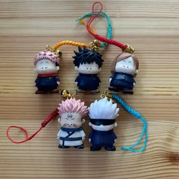 주술회전 스트랩 키링 캡슐 토이 가챠가챠