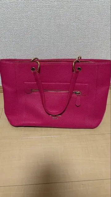 사만다 핑크 백