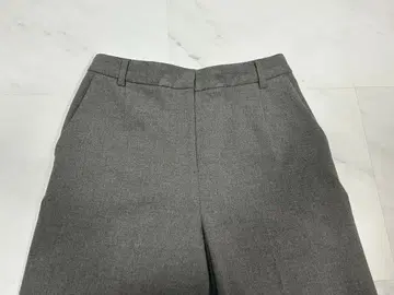 [ 새상품급 ] TRANS WORK 그레이 와이드 레그 슬랙스