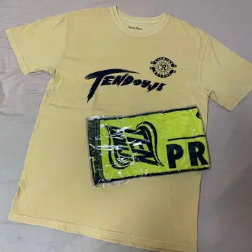 TENDOUJI 카시와 레이솔 콜라보 T셔츠와 타월