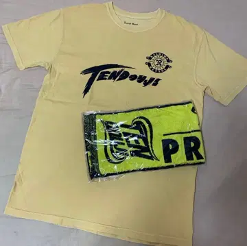 TENDOUJI 카시와 레이솔 콜라보 T셔츠와 타월