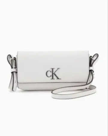 캘빈 클라인 화이트 숄더백