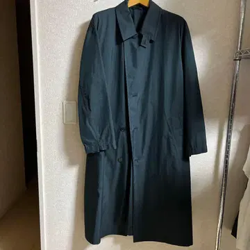 유니클로 U 후디드 롱 코트 후드, 허리 벨트 포함 M